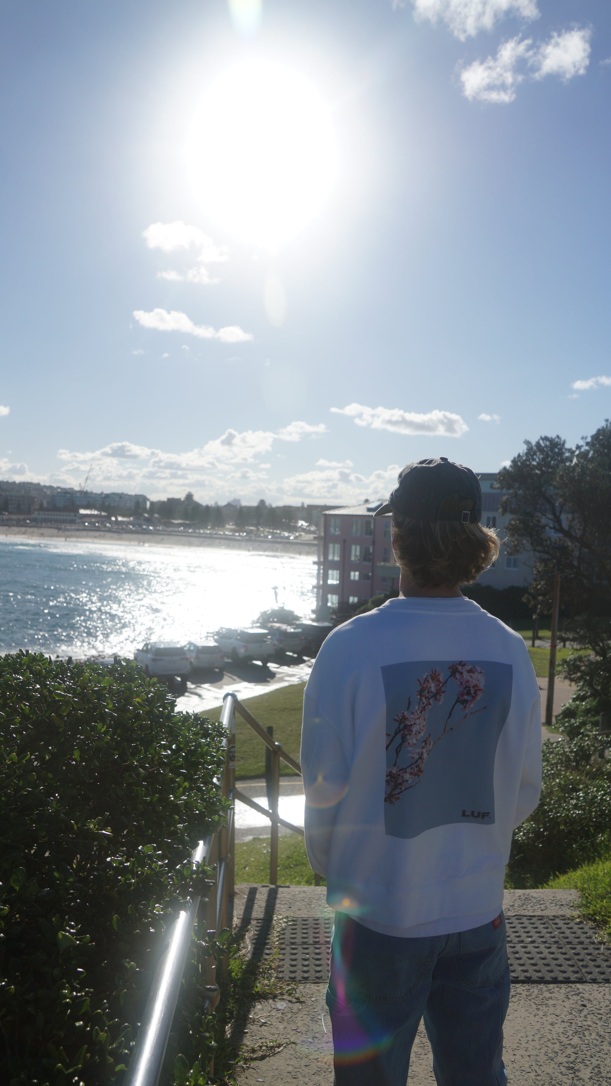 Luf Vintage Cherry Blossom Sweater